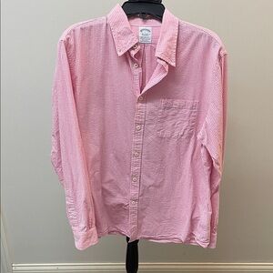 Brooks Brothers Pink Checkered Casual Shirt 200
